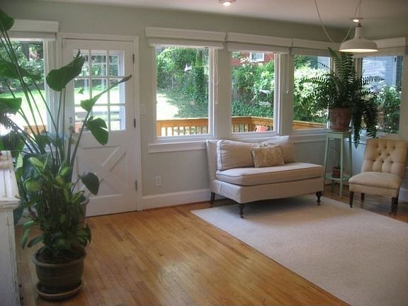 Beautiful Sunroom with 12 windows and gorgeous view to backyard