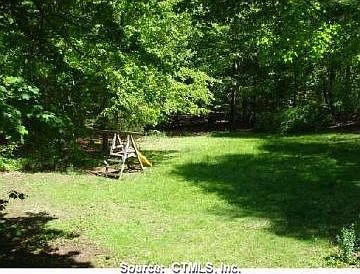backyard abutting open space