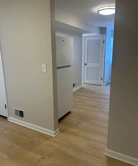 Dining room looking into kitchen