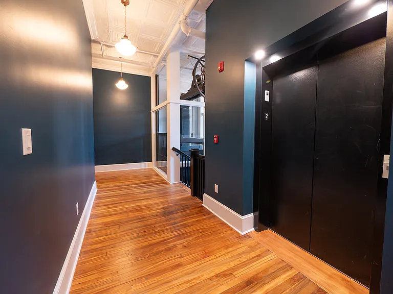 Common Hallway with New Elevator