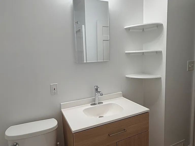 Newly remodeled Bathroom - lots of storage space