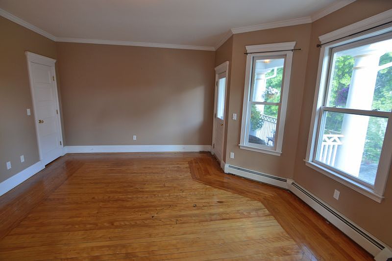 Family room with access to shared front deck