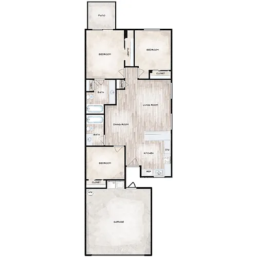 Floor plan Floor Plan B