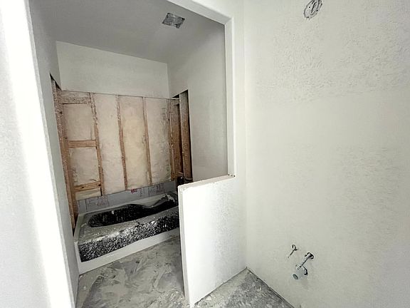 Construction progress - secondary bath