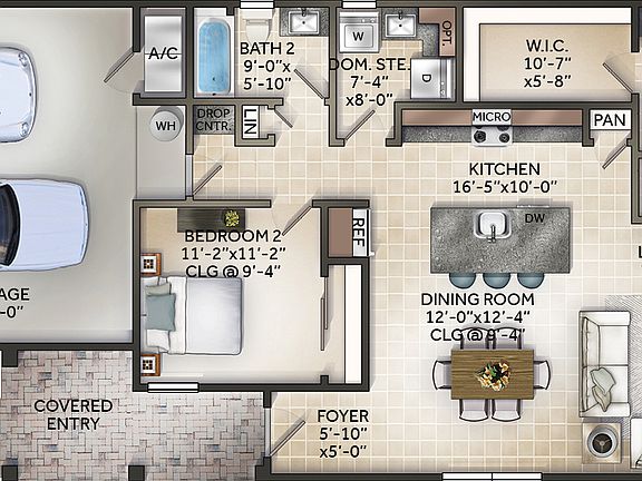 Denton Floor Plan