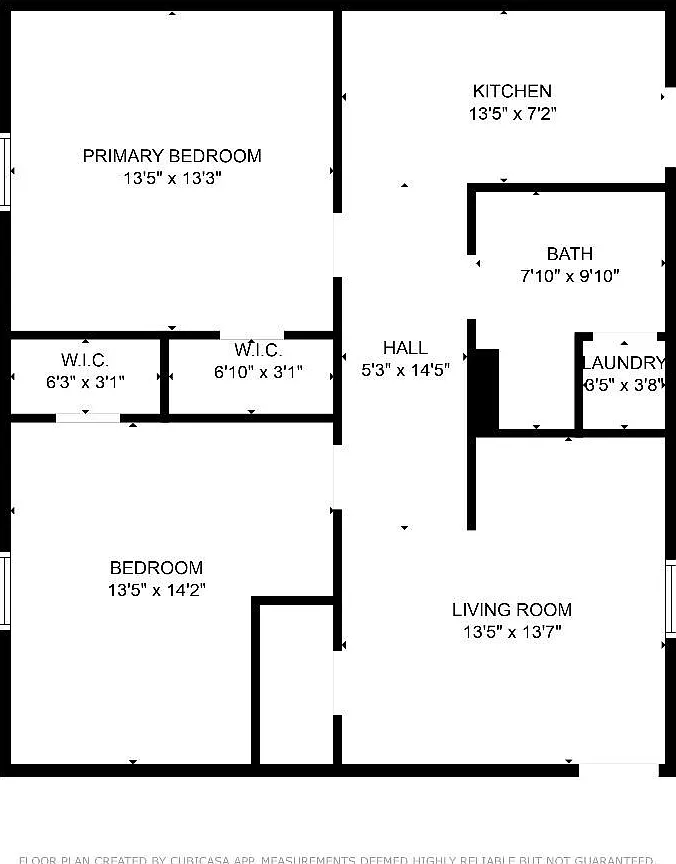 2 bed, 1.0 bath, 830 sqft, $850 — Photo 1