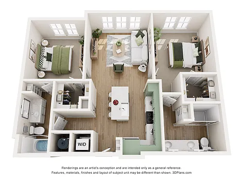 Floor plan B1