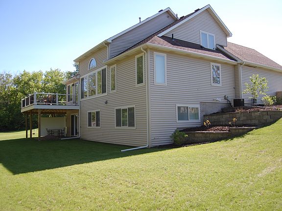 A view from the back yard