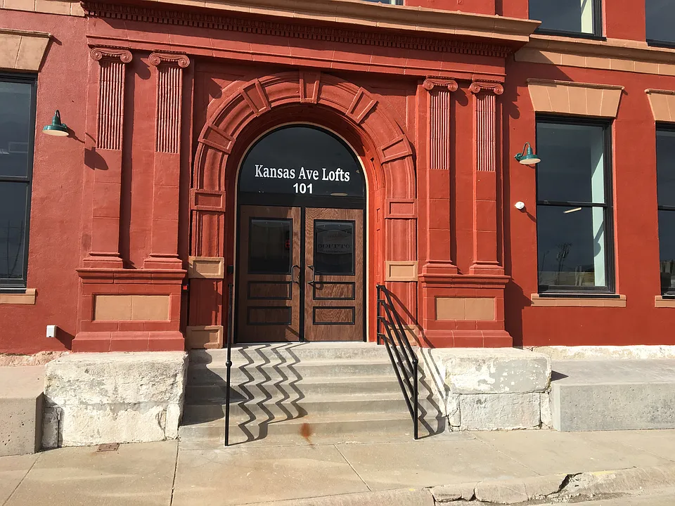 One of the original entrances