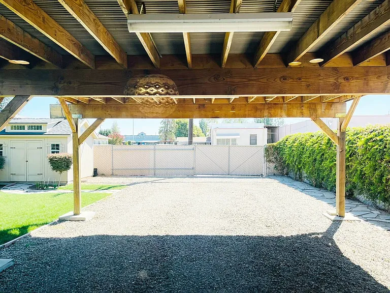 Private gated entrance