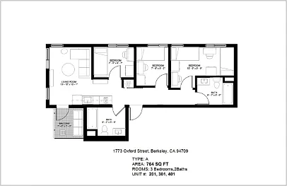 1773 Oxford St #201 — Photo 3