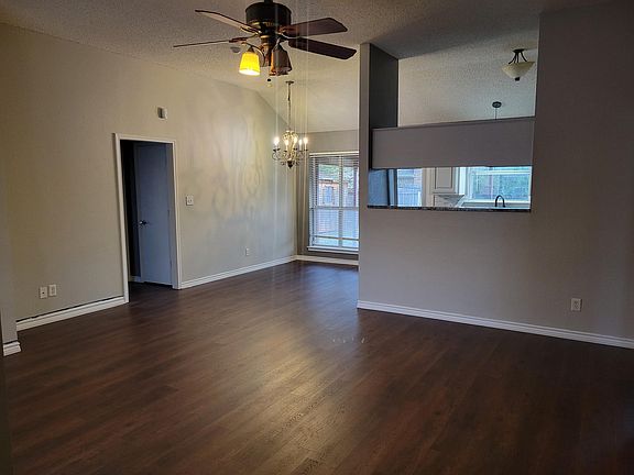 View as you walk in the front door. Master suite is to the right and guest bedrooms and bath are to the left.