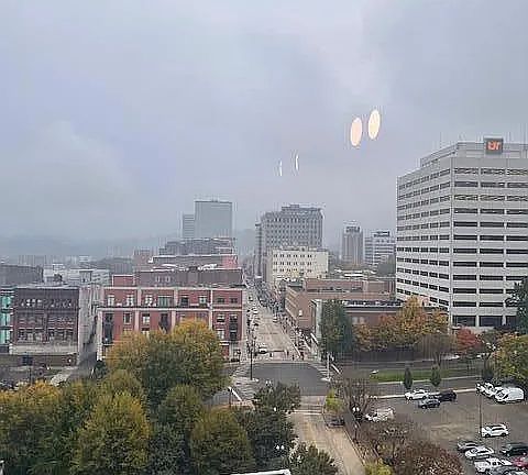Fantastic view from the unit onto Gay St and downtown skyline