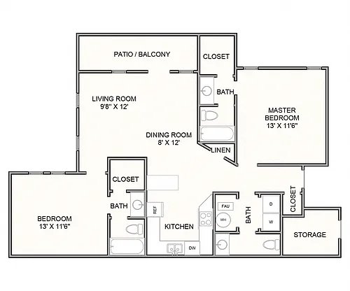 Floor plan Crystal