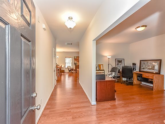 Foyer with Office/Living Rm