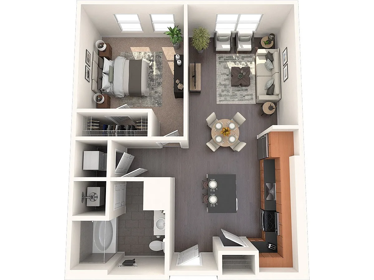 Floor plan A1C