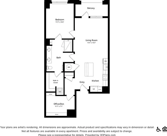 A9 | 1x1 | 994 sq ft A9 | 1x1 | 994 sq ft