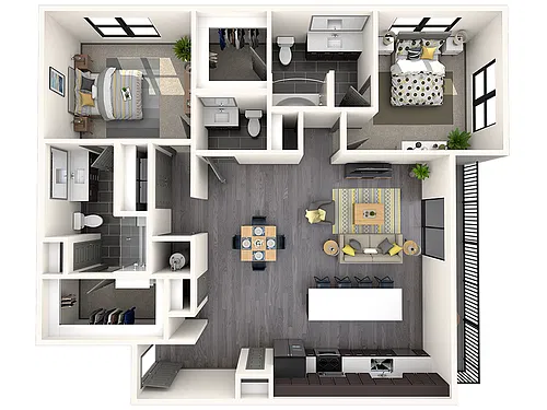Floor plan 2F-1