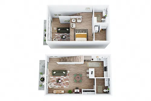 Floor plan Sunstone (Live/Work)