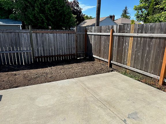 Private Backyard with Patio