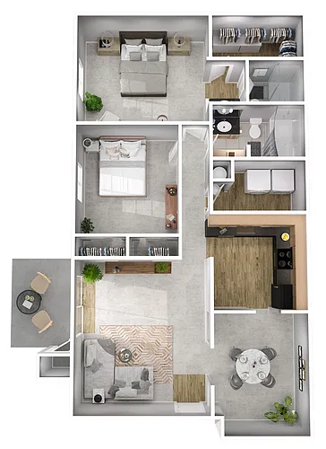 Floor plan Olmstead