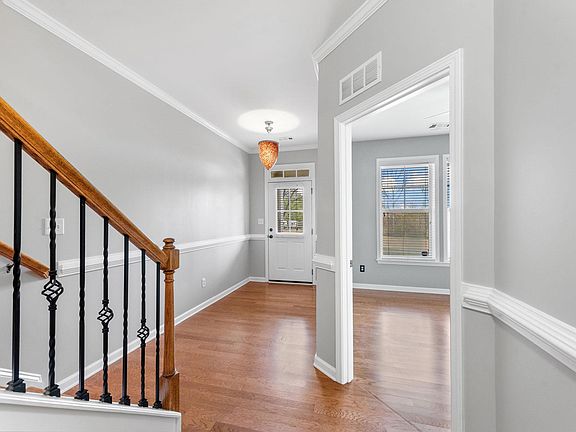 Front door from inside