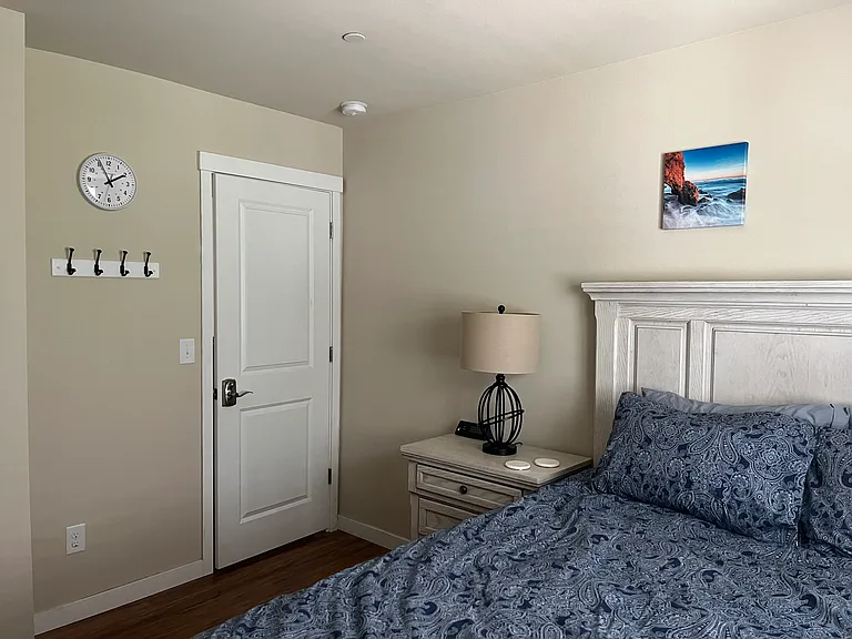 Bedroom 3 from corner near mirror