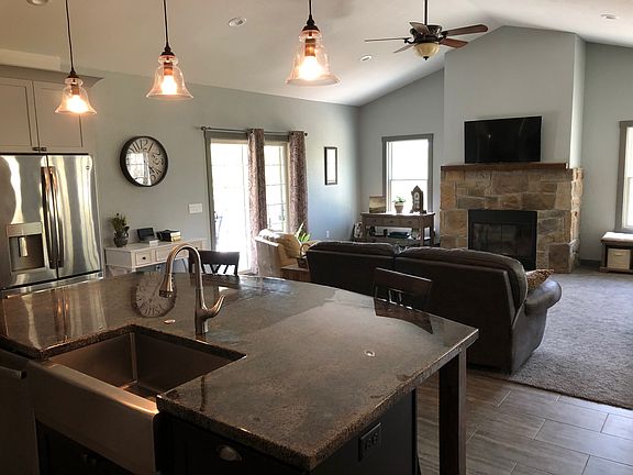 Kitchen and Living Room
