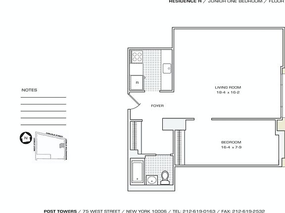 2nd image of 75 West St APT 2H