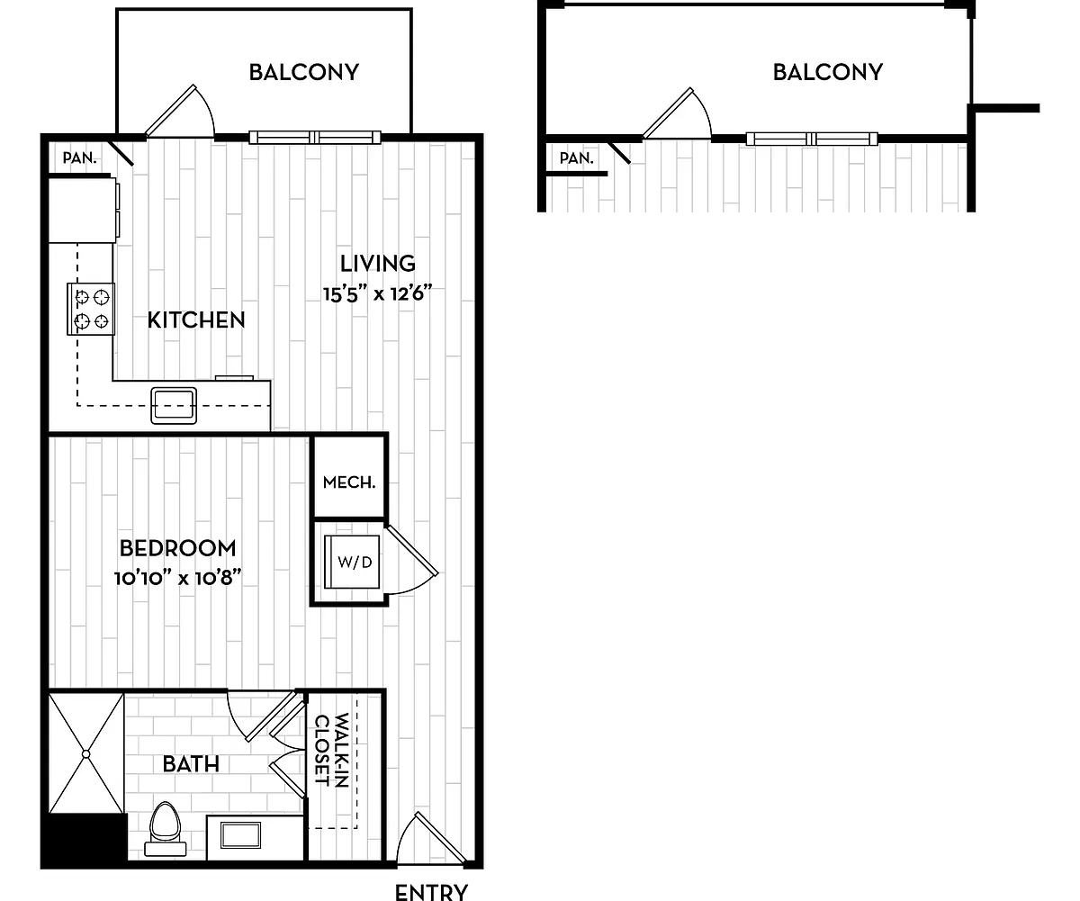 Floor plan Compass