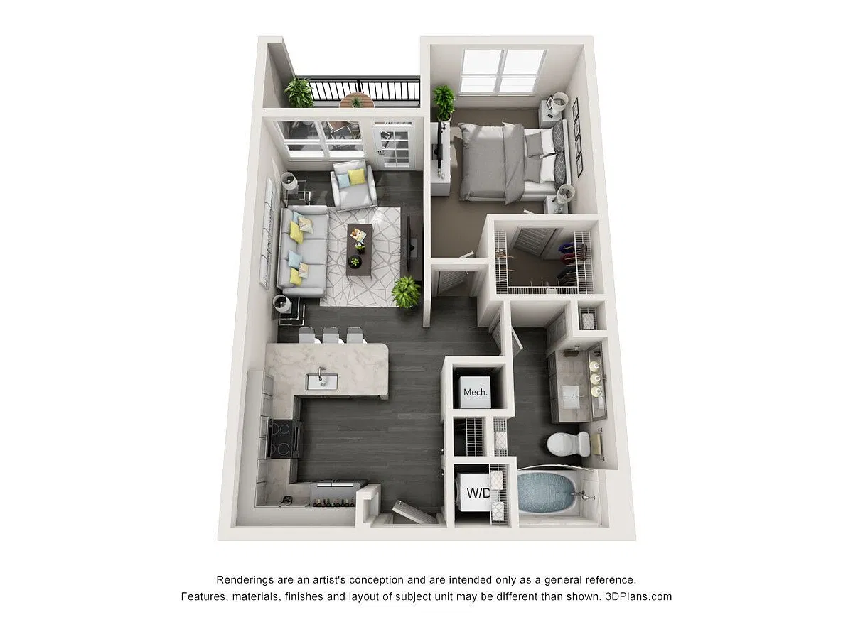 Floor plan Baxter