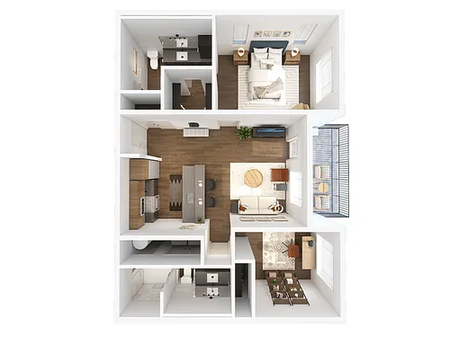 Floor plan 2X2