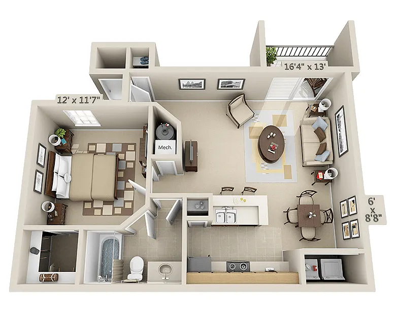 Floor plan Dogwood