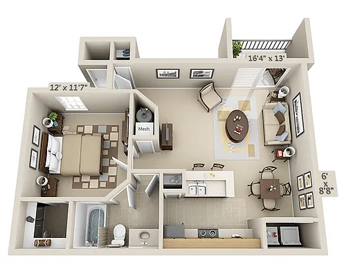 Floor plan Dogwood