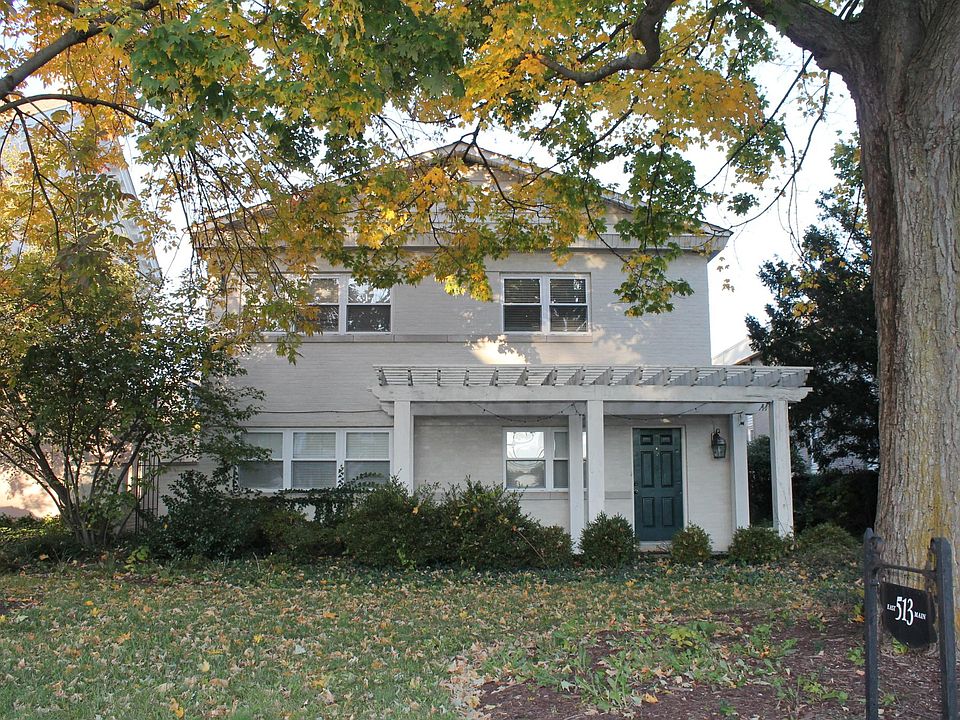 The property is a two-story building with 2 x 1B units on the second floor, and a single 2B on the first floor.