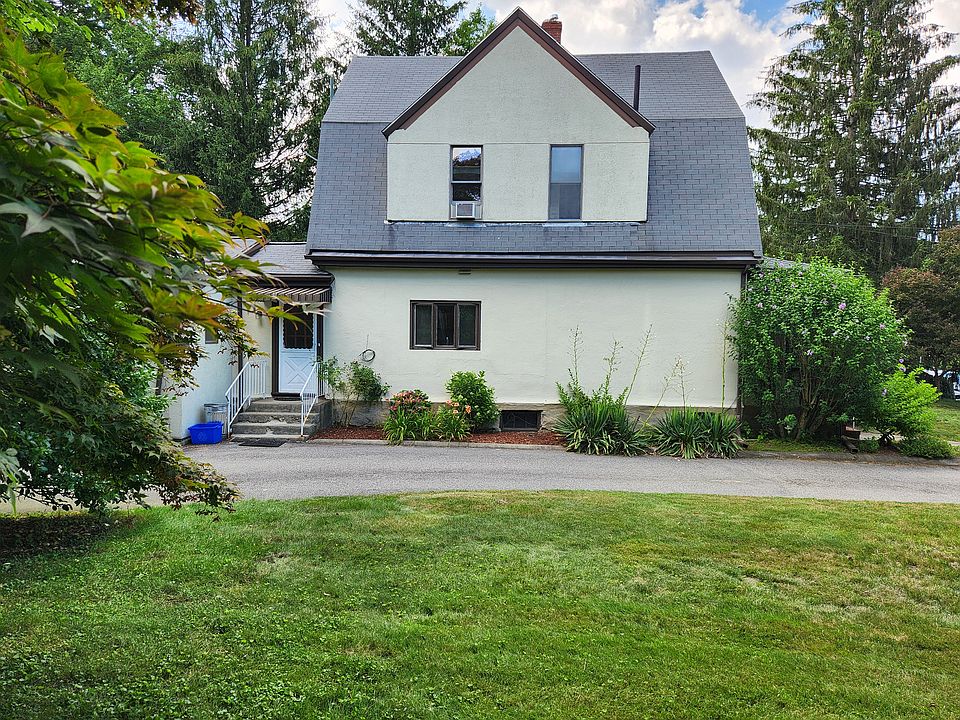 Side of the house with back entry