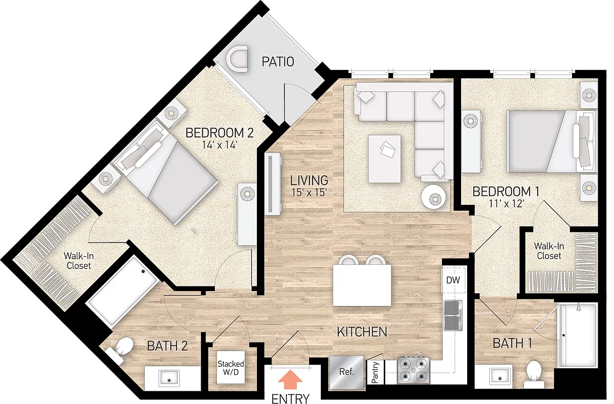 Floor plan Plan 61