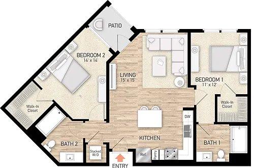 Floor plan Plan 61