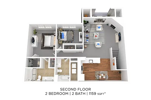Floor plan B4 Fox Ridge