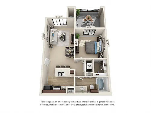 Floor plan A1
