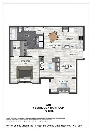 Floor plan A1H