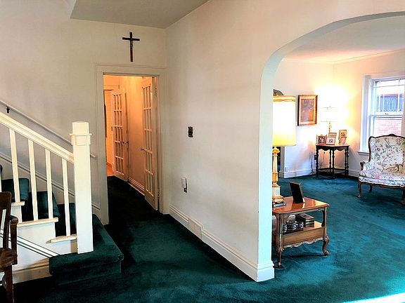 Front hall to living room