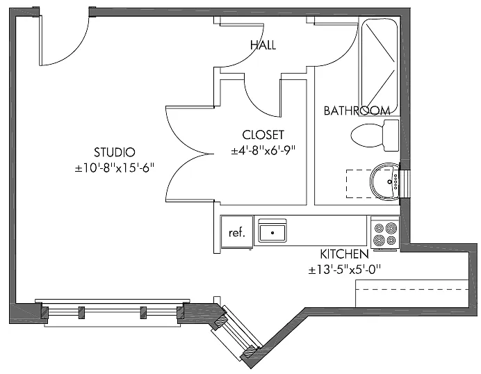Floor plan Salamanca