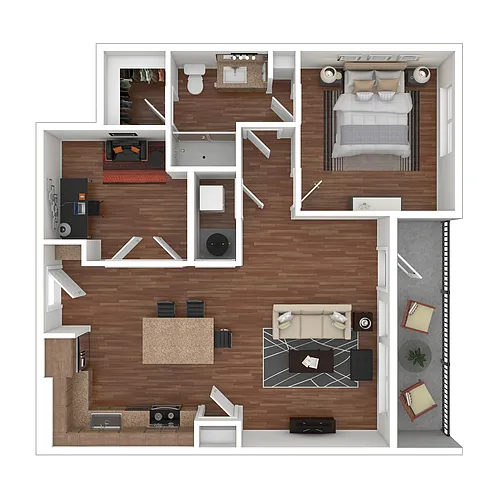 Floor plan Harley