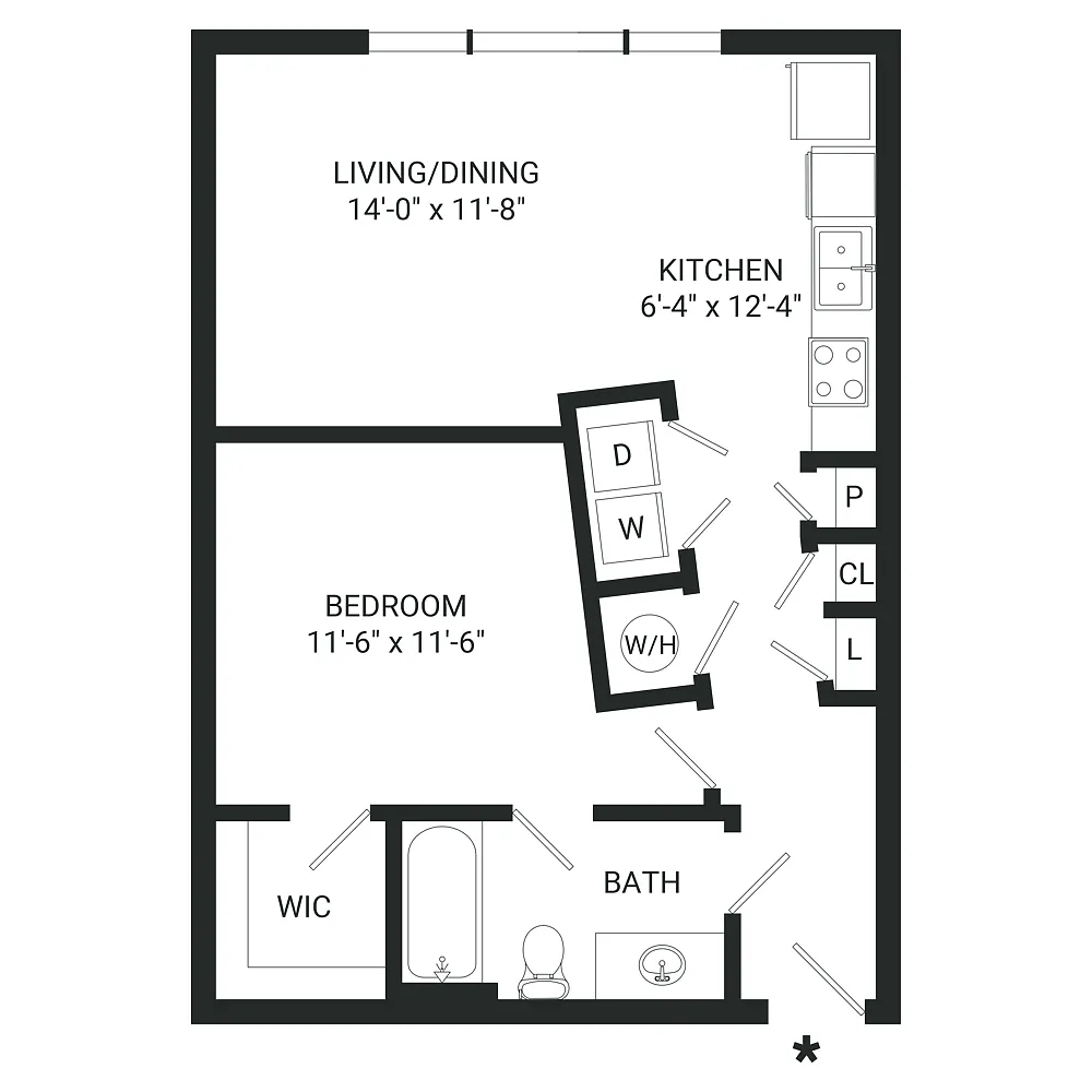 Floor plan A1
