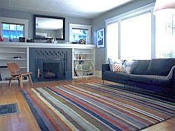 Living Room with Fireplace