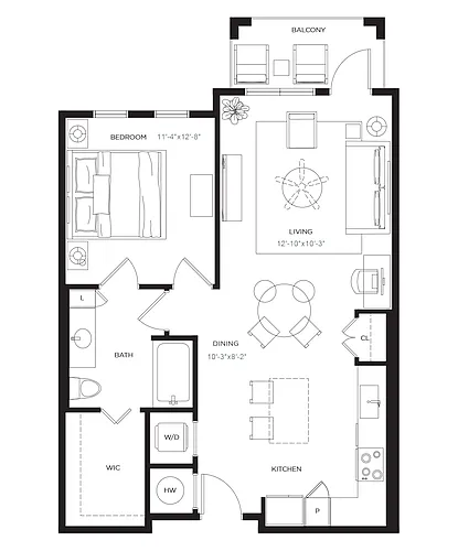 Floor plan A2R