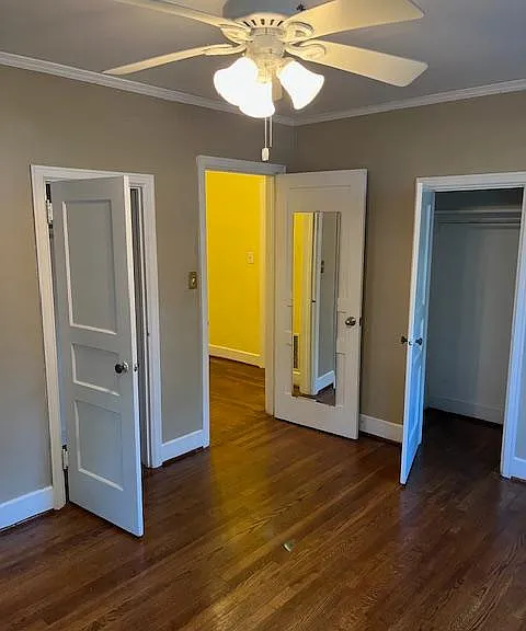 2nd BR with a closet on each side of entry