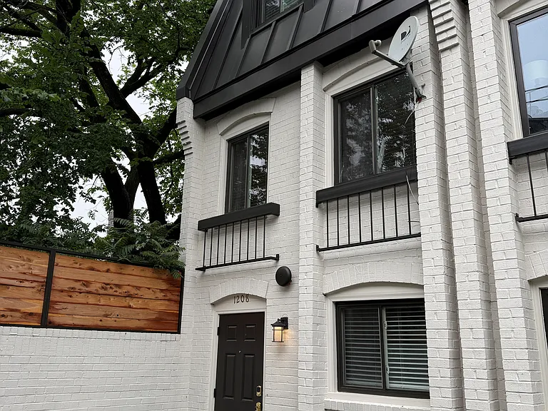 The condo entrance, this is an end unit.