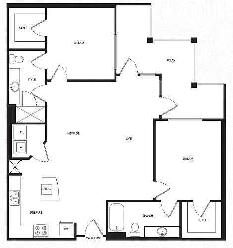 Floor plan B2